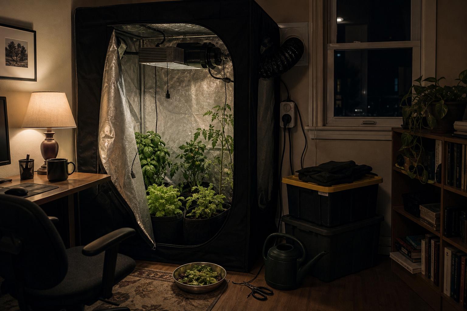 Why Your Grow Tent Gets Hotter at Night