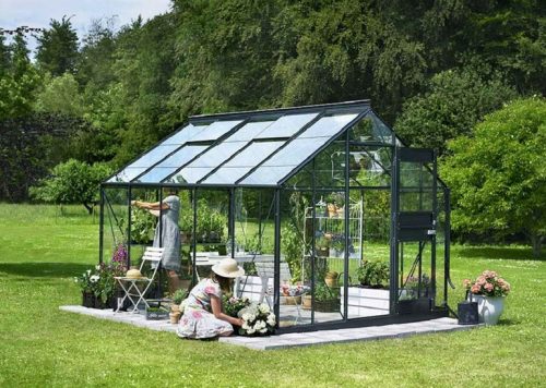 types of glass greenhouse