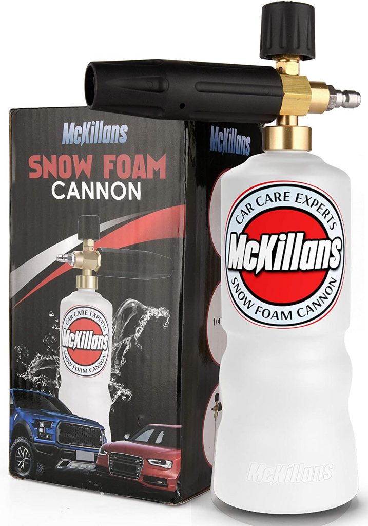 McKillans Foam Cannon Professional Grade Adjustable Lance Pressure Washer Jet Wash