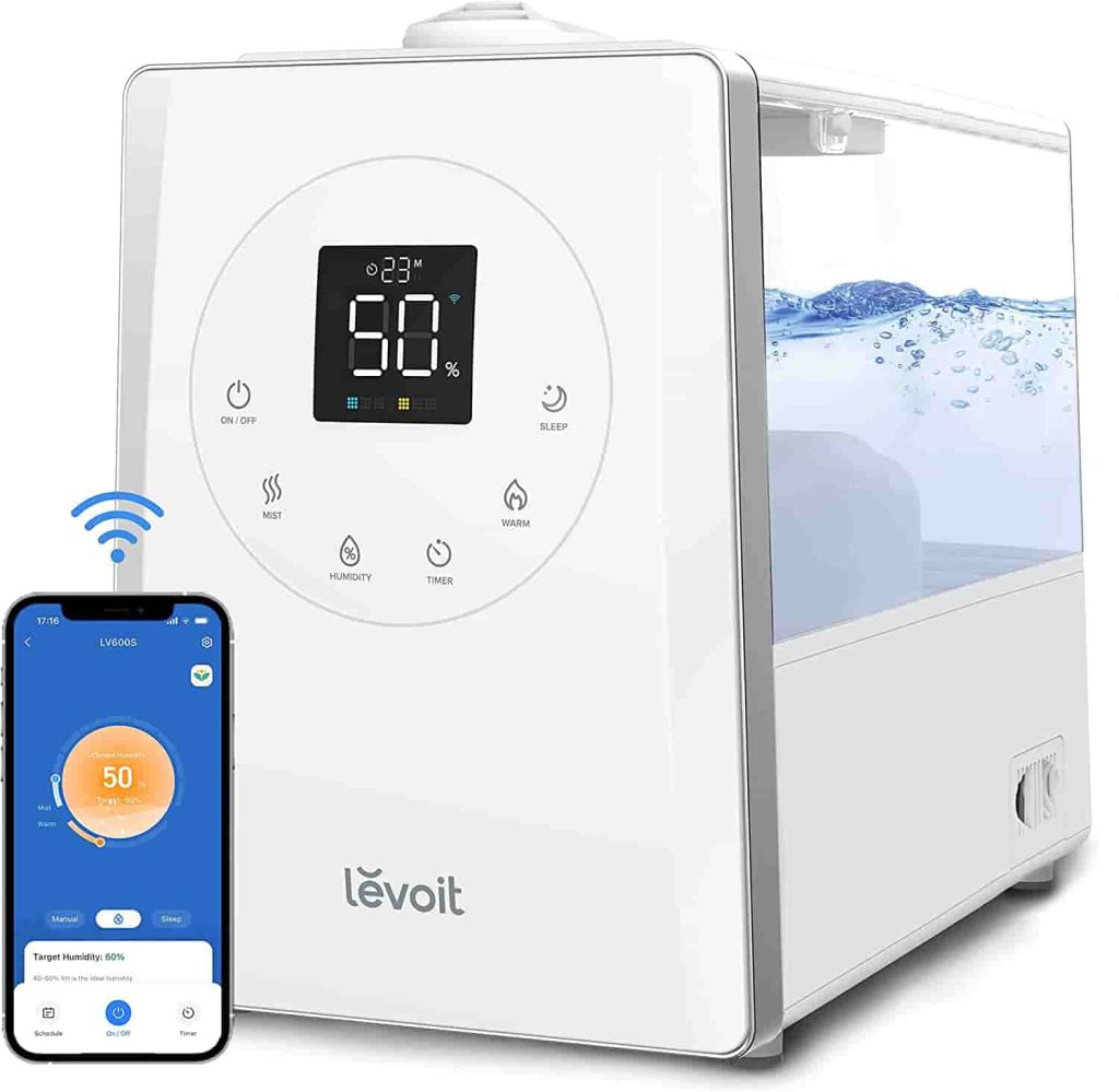 LEVOIT LV600S Humidifiers for Bedroom Large Room