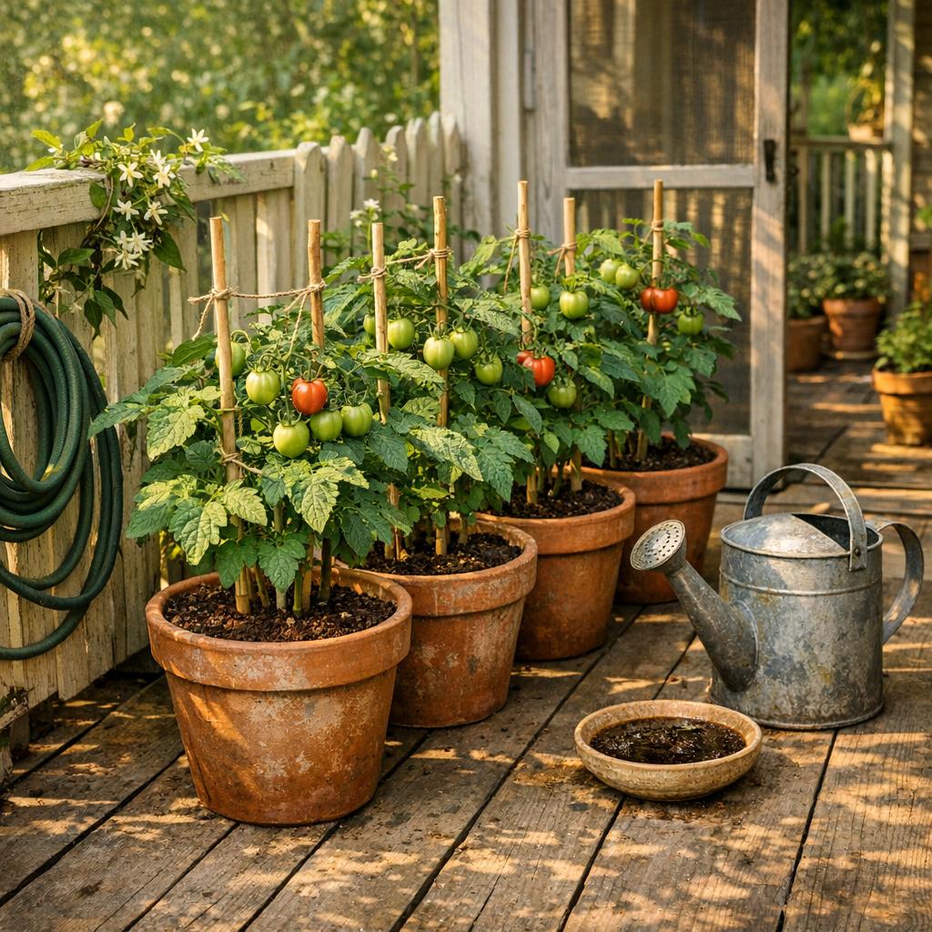 Growing Tomatoes in Containers at Home
