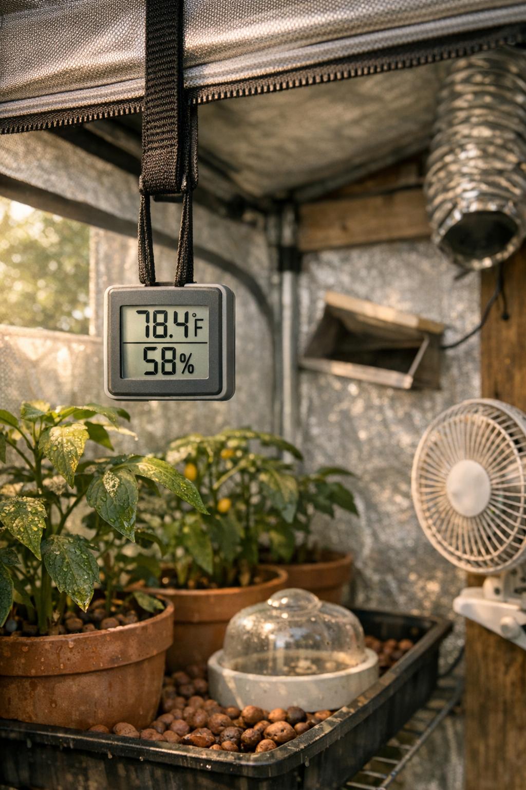 How to Control Temperature and Humidity in a Grow Tent