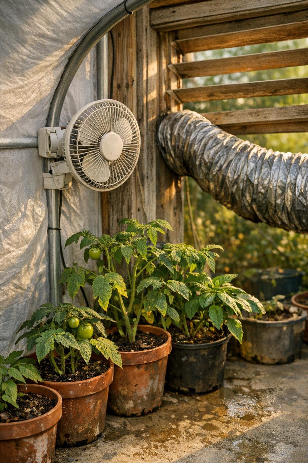 Fix Collapsing Grow Tent Walls and Airflow Imbalance
