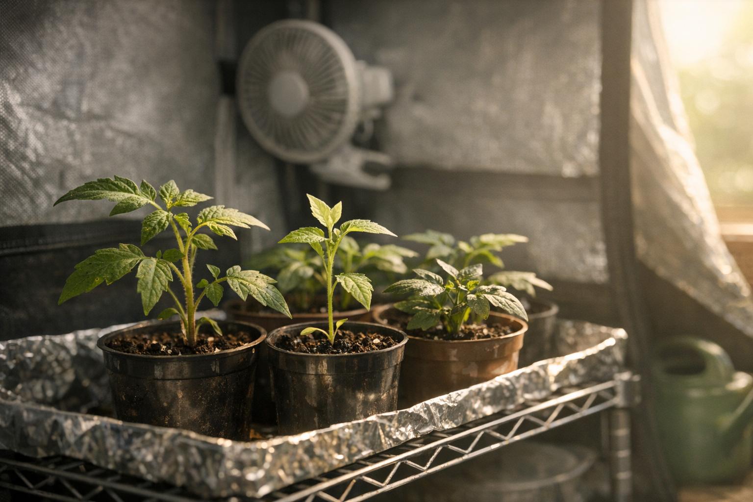 Why Plants Stretch Unevenly Under Grow Lights in a Grow Tent