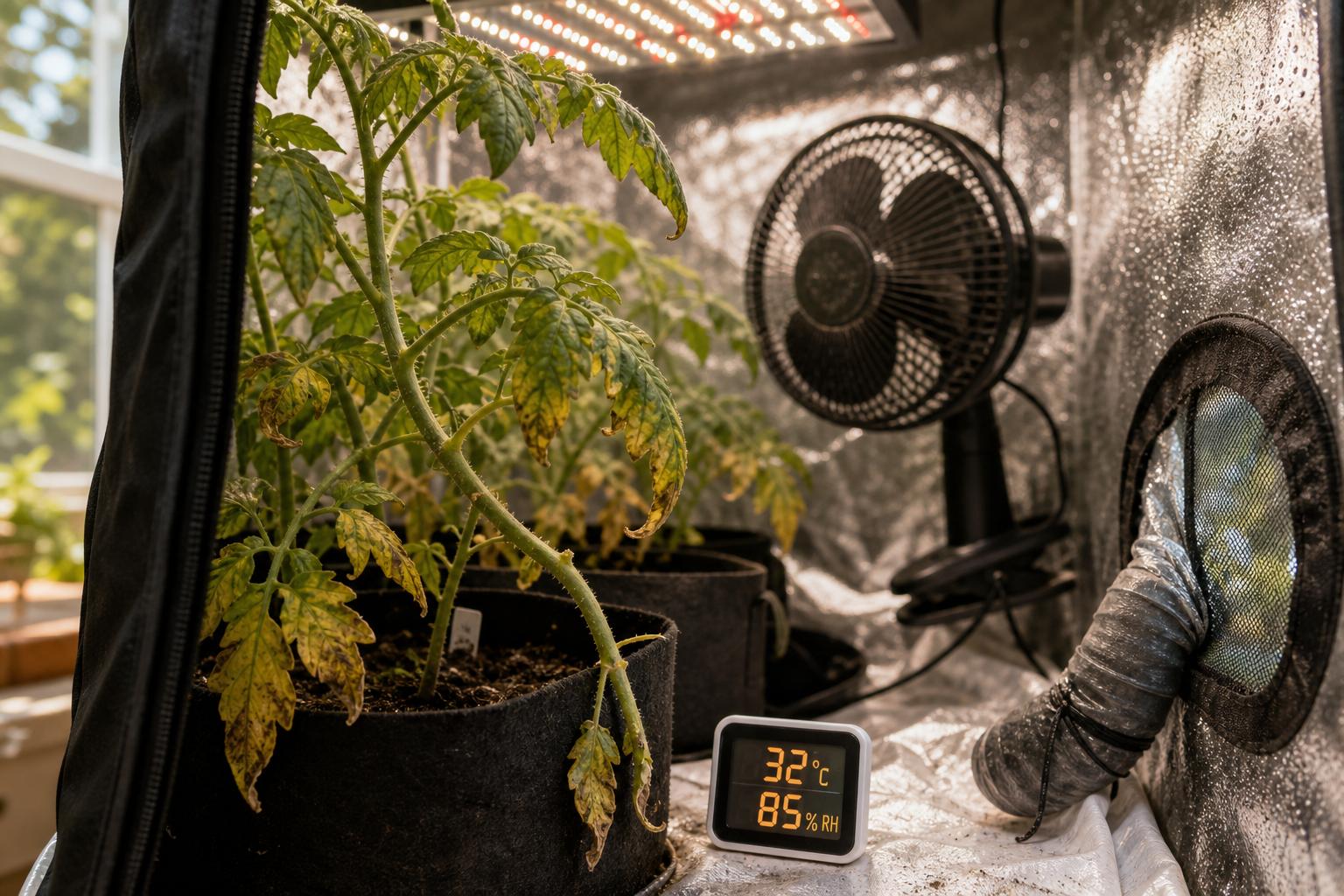 Why Plants Suddenly Decline in a Stable Grow Tent