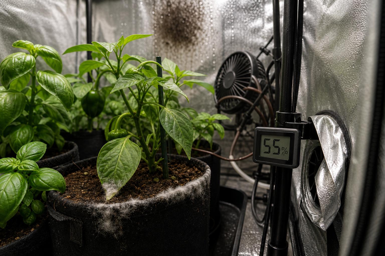 Why Mold Forms in Grow Tents Even With Normal Humidity