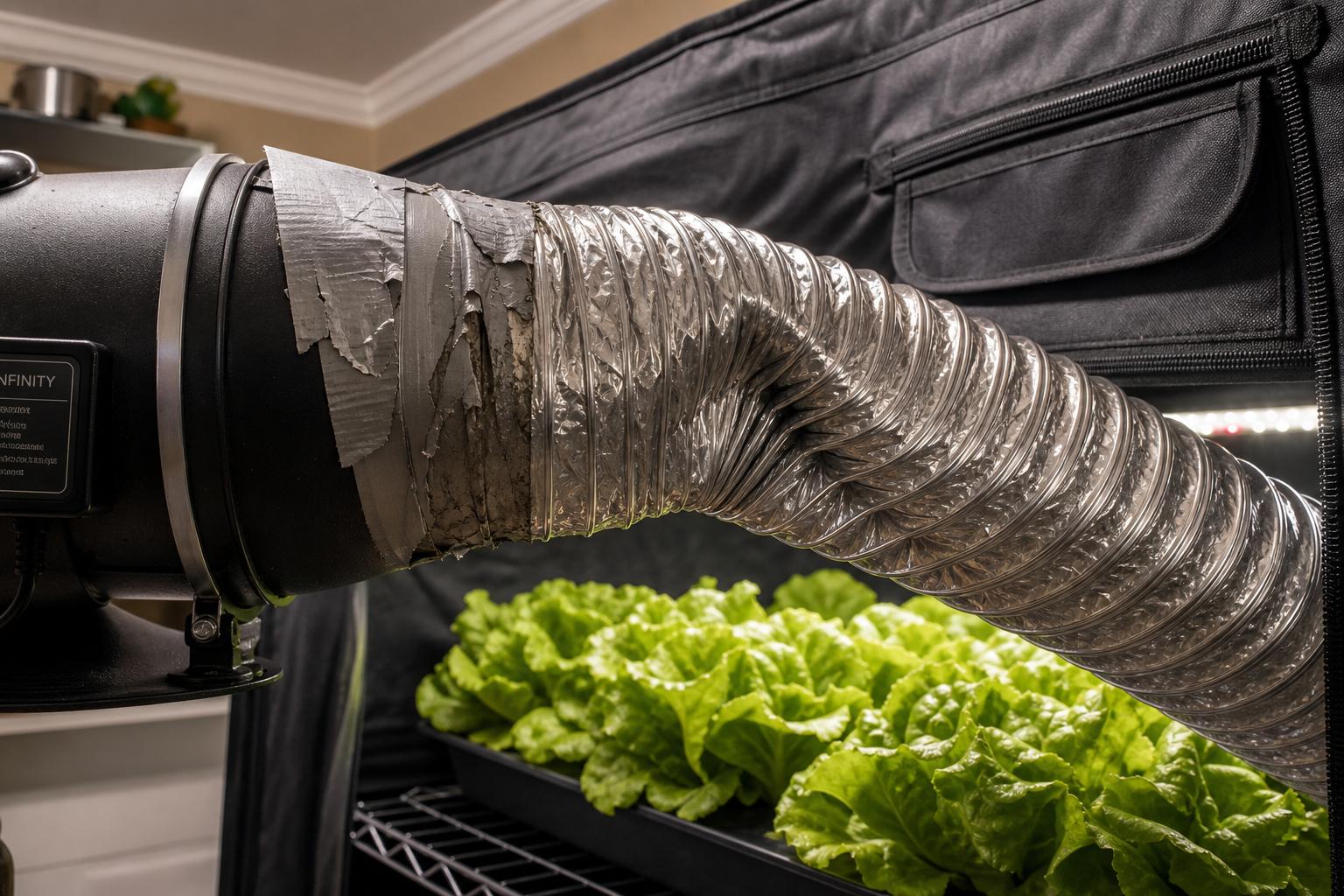 Signs Your Ducting Is Reducing Airflow in Your Grow Tent