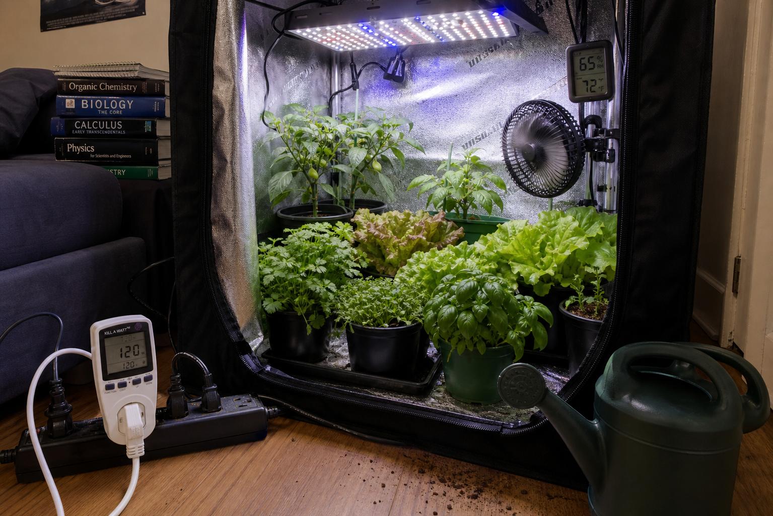 Real Cost of Growing Vegetables in a Grow Tent
