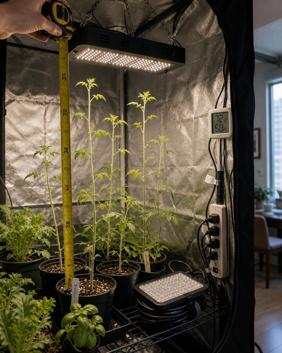 Why Grow Tent Plants Stretch Even With Strong Lights