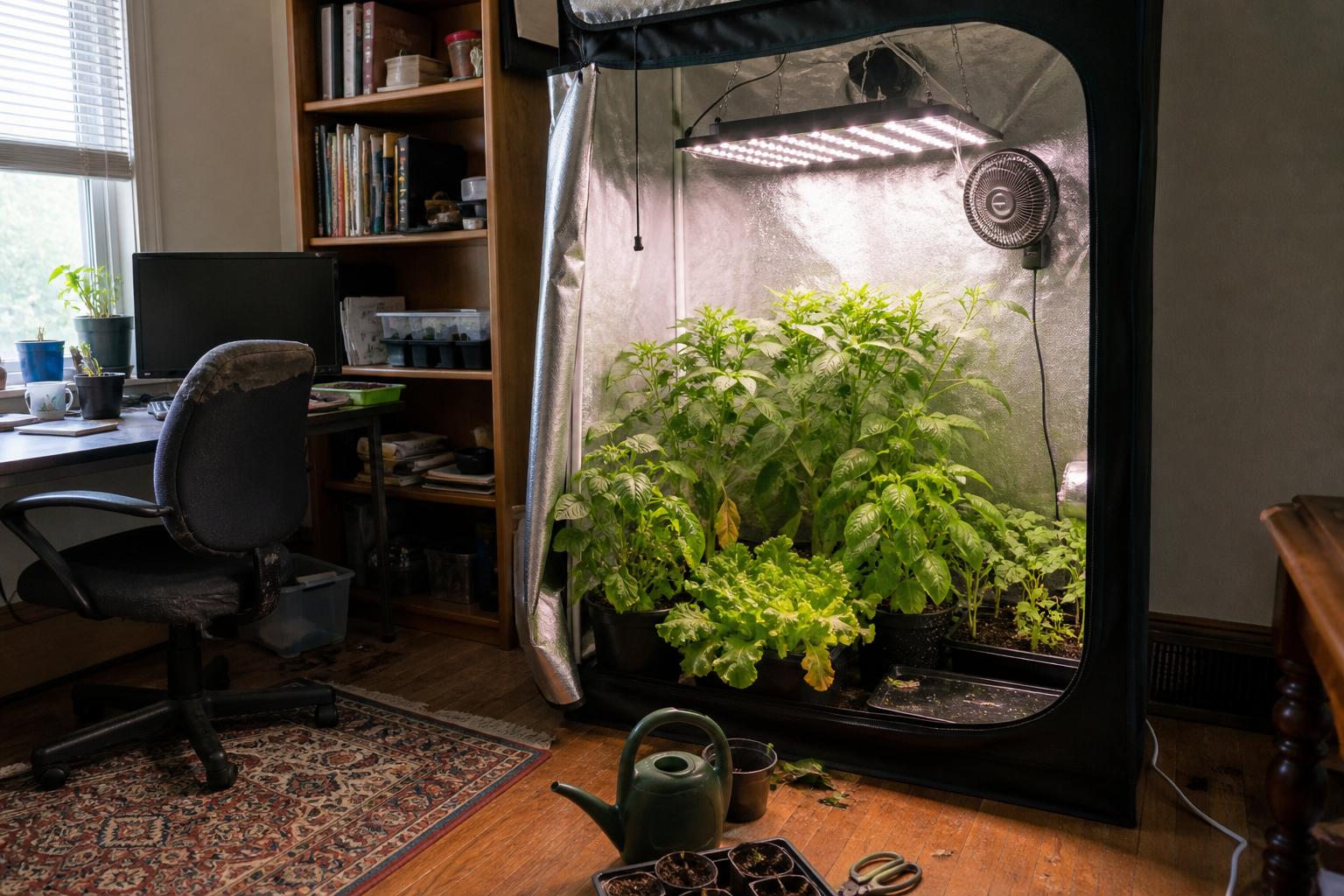 Signs Your Grow Light Is Too Close to Your Plants