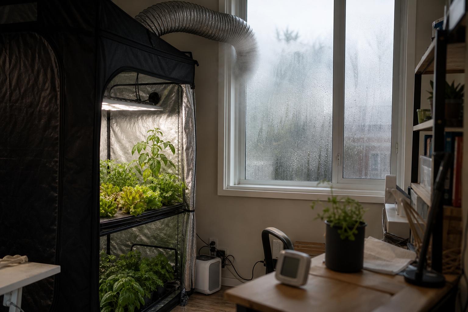 Why a Grow Tent Makes Your Spare Room Humid