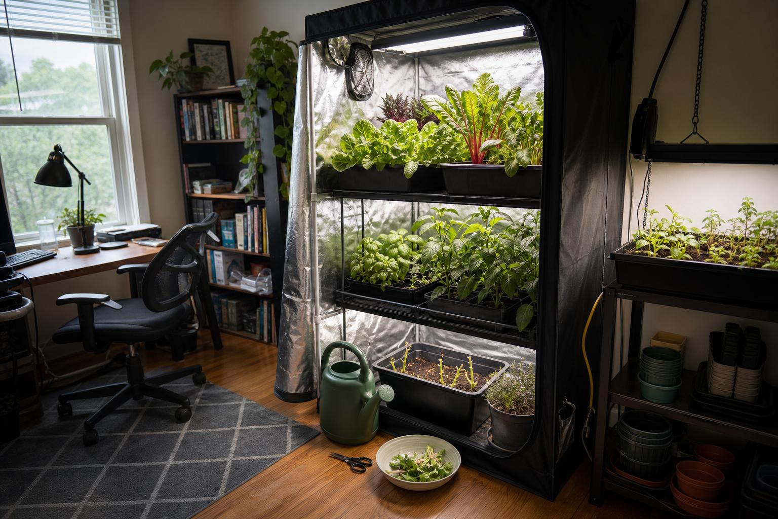 Keep Grow Tent Vegetables Growing All Year