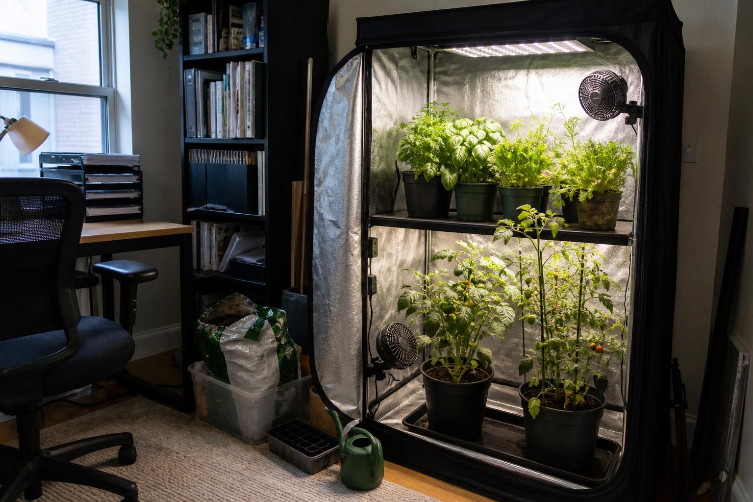 Where to Place Fans Inside a Grow Tent