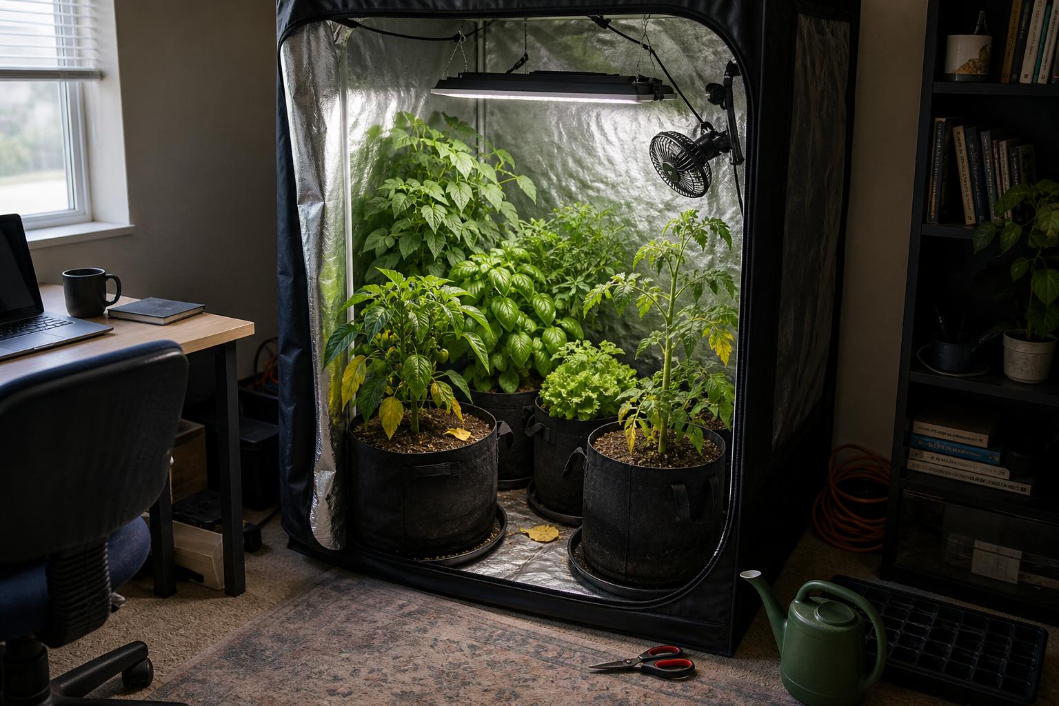 Why Grow Tent Vegetable Leaves Turn Yellow