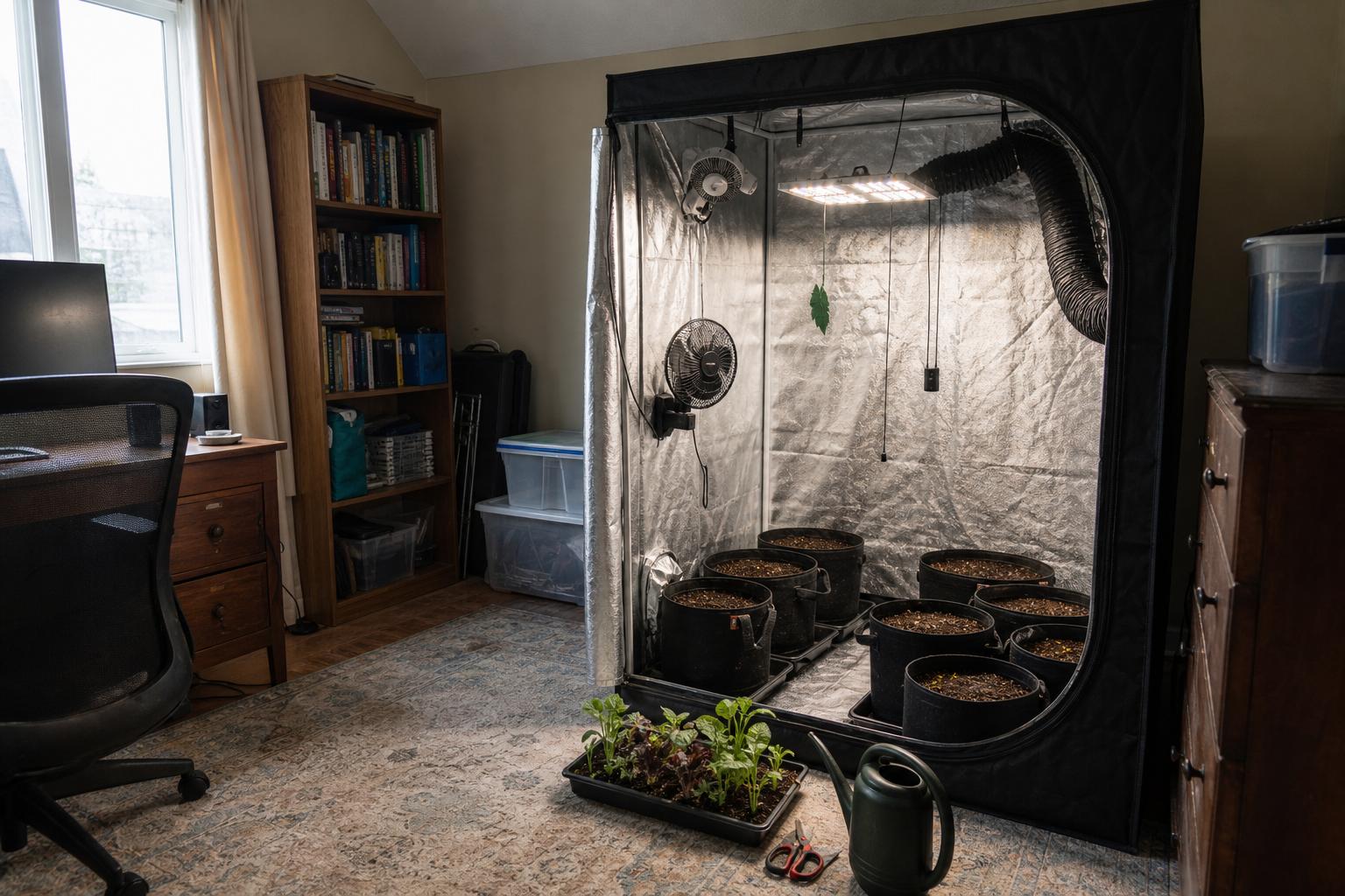 Test Your Grow Tent Before Planting Anything